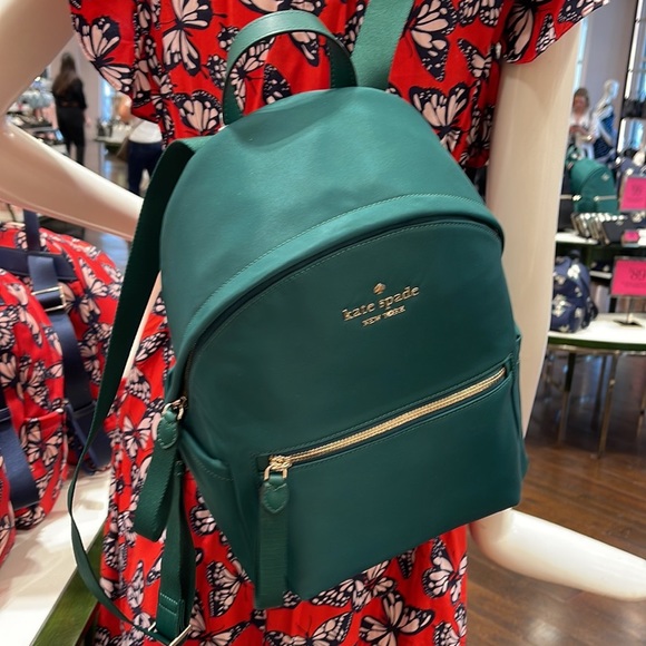 Kate Spade Chelsea Nylon Medium Backpack
Deep Jade
NWT - Picture 15 of 16